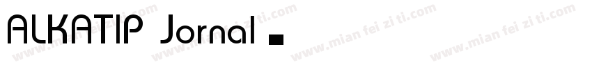 ALKATIP Jornal字体转换